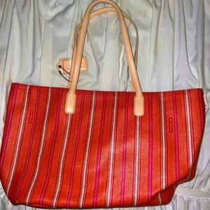 Coach Colorful Tote Bag
